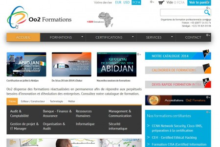 Oo2 Formations et solutions